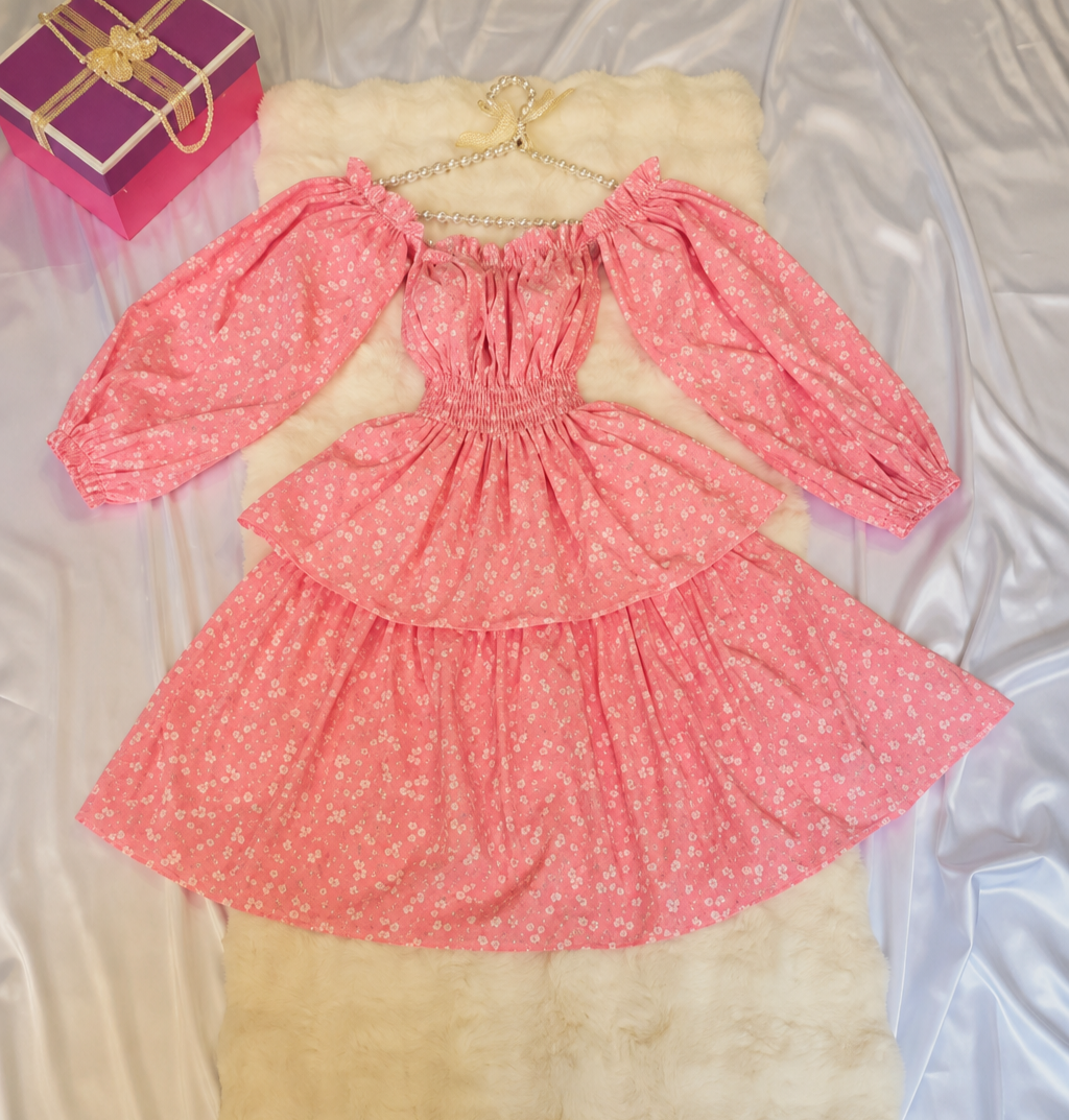 پیراهن ساحلی کوتاه عروسکی